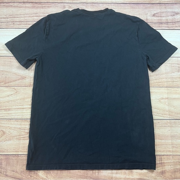 Topo Designs Sunrise Short Sleeve Shirt Black Men’s M Graphic T Organic Cotton - Picture 7 of 7